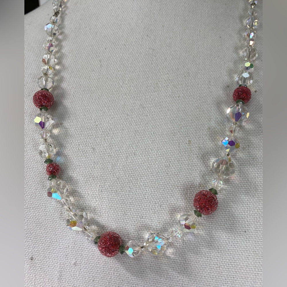 Vintage Vendome Sugar baby AB necklace